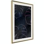 Artgeist Poster Affisch Galactic Monstera [Poster] 20x30 A3-DRBPRP1117s_zr_pp
