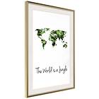 Artgeist Poster Affisch The World Is a Jungle [Poster] 30x45 A3-DRBPRP1637m_zr_pp