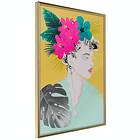 Artgeist Poster Affisch Flowers In The Hair [Poster] 40x60 A3-DRBPRP0608l_zr