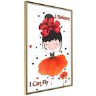 Artgeist Poster Affisch I Believe Can Fly [Poster] 40x60 A3-DRBPRP0319l_zr