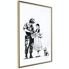 Artgeist Poster Affisch Dorothy and Policeman [Poster] 20x30 A3-DRBPRP0975s_zr