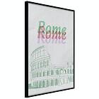 Artgeist Poster Affisch Rome in Watercolours [Poster] 30x45 A3-DRBPRP0973m_cr