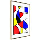 Artgeist Poster Affisch Abstraction De Stijl [Poster] 30x45 A3-DRBPRP0758m_zr