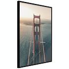 Artgeist Poster Affisch Golden Gate Bridge [Poster] 40x60 A3-DRBPRP0486l_cr
