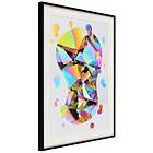 Artgeist Poster Affisch Rainbow Footprint [Poster] 30x45 A3-DRBPRP0744m_cr_pp