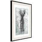Artgeist Poster Affisch Silver Deer [Poster] 30x45 A3-DRBPRP0674m_cr_pp