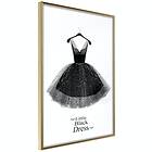 Artgeist Poster Affisch Little Black Dress [Poster] 40x60 A3-DRBPRP0509l_zr