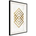 Artgeist Poster Affisch Golden Geometry [Poster] 30x45 A3-DRBPRP0712m_cr_pp