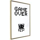 Artgeist Poster Affisch Game Over [Poster] 30x45 A3-DRBPRP0636m_zr