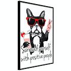 Artgeist Affisch Surround Yourself With Positive People [Poster] 30 A3-DRBPRP0459m_cr