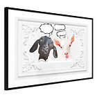 Artgeist Poster Affisch Funny Goats [Poster] 60x40 A3-DRBPRP0045l_cr