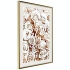Artgeist Poster Affisch Rose Garden [Poster] 20x30 A3-DRBPRP1480s_zr_pp