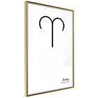 Artgeist Poster Affisch Aries [Poster] 40x60 A3-DRBPRP1170l_zr