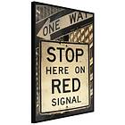 Artgeist Poster Affisch Road Signs [Poster] 20x30 A3-DRBPRP1386s_cr