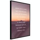 Artgeist Poster Affisch Make Your Absence Felt [Poster] 30x45 A3-DRBPRP0484m_cr
