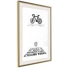 Artgeist Poster Affisch I like Cycling [Poster] 20x30 A3-DRBPRP1213s_zr_pp
