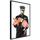 Artgeist Poster Affisch Police Pig [Poster] 30x45 A3-DRBPRP0991m_cr