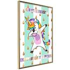 Artgeist Poster Affisch Always Be Yourself [Poster] 40x60 A3-DRBPRP0318l_zr