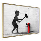 Artgeist Poster Affisch Destroy Hydrant [Poster] 30x20 A3-DRBPRP0174s_zr