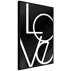 Artgeist Poster Affisch Love in Black and White: [Poster] 30x45 A3-DRBPRP0836m_cr
