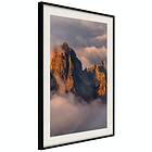 Artgeist Poster Affisch Mountains in the Clouds [Poster] 40x60 A3-DRBPRP0871l_cr_pp