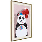 Artgeist Poster Affisch Panda with a Balloon [Poster] 20x30 A3-DRBPRP1053s_zr_pp