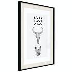 Artgeist Poster Affisch Animal Skull [Poster] 40x60 A3-DRBPRP0718l_cr_pp