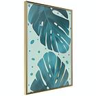 Artgeist Poster Affisch Dewy Leaves [Poster] 30x45 A3-DRBPRP0612m_zr