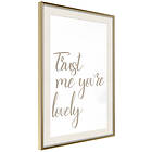 Artgeist Poster Affisch Trust Me You're Lovely [Poster] 30x45 A3-DRBPRP0879m_zr_pp