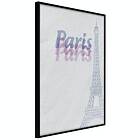 Artgeist Poster Affisch Paris in Watercolours [Poster] 40x60 A3-DRBPRP0971l_cr