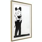 Artgeist Poster Affisch Policemen Kissing [Poster] 40x60 A3-DRBPRP0848l_zr_pp