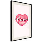 Artgeist Poster Affisch Love Lips [Poster] 20x30 A3-DRBPRP1146s_cr_pp