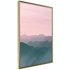 Artgeist Poster Affisch Mountain At Sunrise [Poster] 40x60 A3-DRBPRP0642l_zr