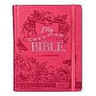 : KJV My Creative Bible Pink Lux-Leather