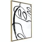 Artgeist Poster Affisch White Monstera [Poster] 30x45 A3-DRBPRP1049m_zr