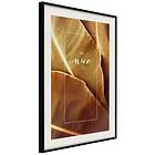 Artgeist Poster Affisch Brown Leaf [Poster] 20x30 A3-DRBPRP1441s_cr_pp