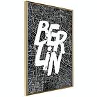 Artgeist Poster Affisch Negative Berlin [Poster] 20x30 A3-DRBPRP0774s_zr