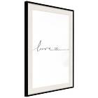 Artgeist Poster Affisch Love Everywhere [Poster] 20x30 A3-DRBPRP1230s_cr_pp