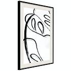 Artgeist Poster Affisch White Monstera [Poster] 40x60 A3-DRBPRP1049l_cr_pp
