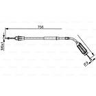 Bosch Vajer, parkeringsbroms 1 987 482 556