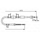 Bosch Vajer, parkeringsbroms 1 987 482 362