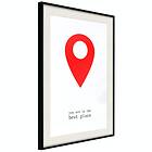 Artgeist Poster Affisch You Are in the Best Place [Poster] 40x60 A3-DRBPRP0785l_cr_pp