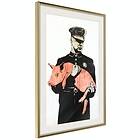 Artgeist Poster Affisch Police Pig [Poster] 30x45 A3-DRBPRP0991m_zr_pp