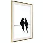 Artgeist Poster Affisch Bird Love [Poster] 20x30 A3-DRBPRP1569s_zr_pp