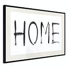 Artgeist Poster Affisch Black Home [Poster] 60x40 A3-DRBPRP0185l_cr_pp