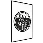 Artgeist Poster Affisch Hey! You Got This [Poster] 40x60 A3-DRBPRP0361l_cr