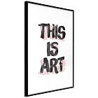 Artgeist Poster Affisch This Is [Poster] 20x30 A3-DRBPRP1272s_cr