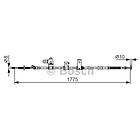 Bosch Vajer, parkeringsbroms 1 987 482 347