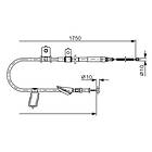 Bosch Vajer, parkeringsbroms 1 987 482 351