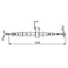 Bosch Vajer, parkeringsbroms 1 987 482 106